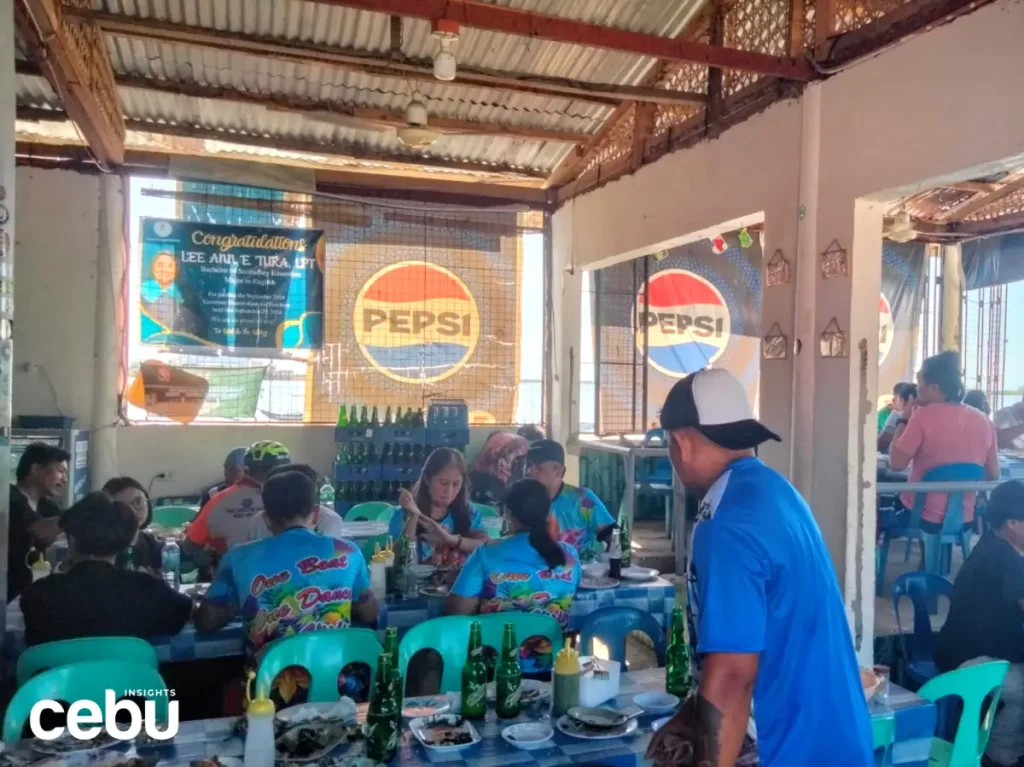 Interior of the Entoy Bakasihan in Buagsong