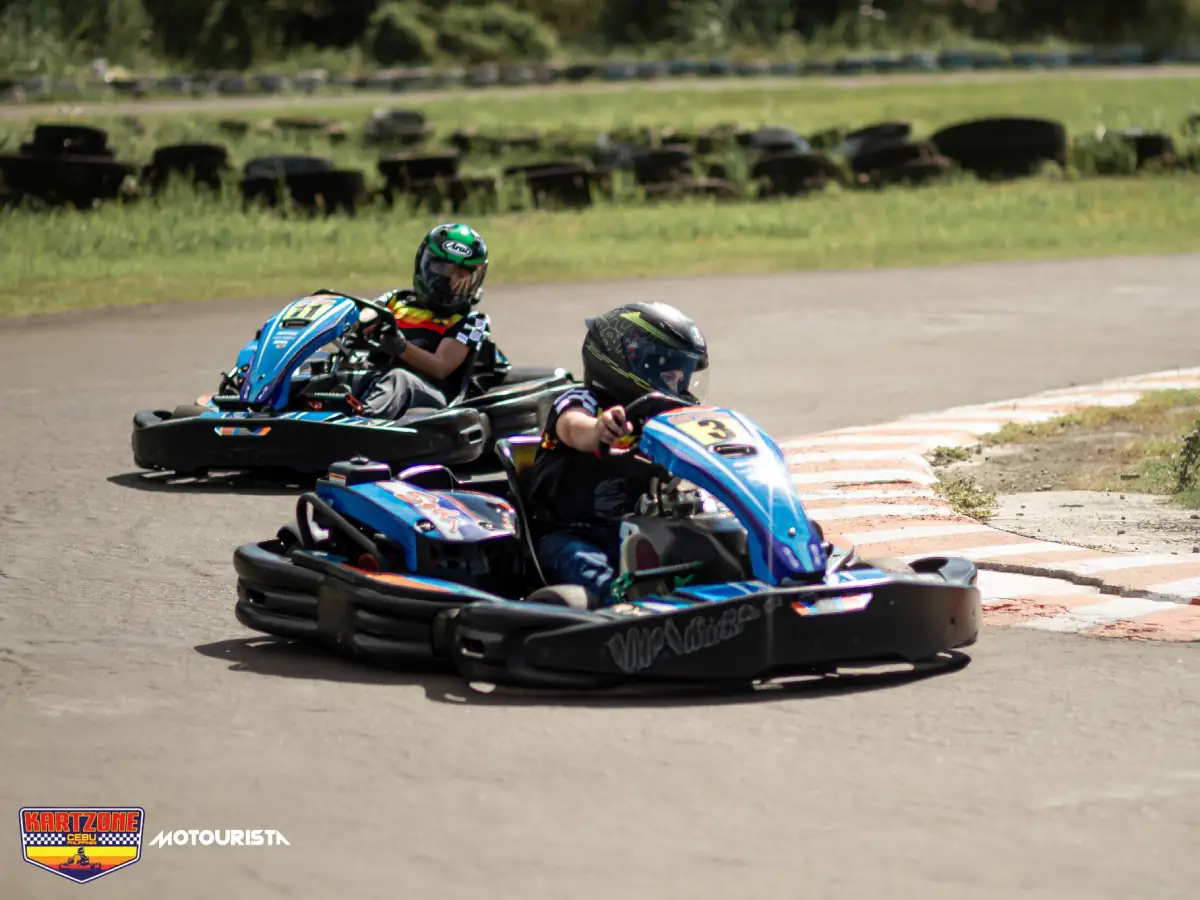 kartzone-cebu Participants at the Kartzone Race Track