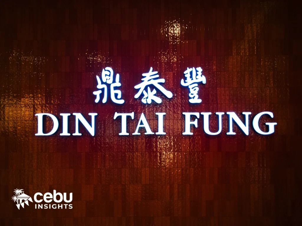 Logo of Din Tai Fung at SM City Cebu