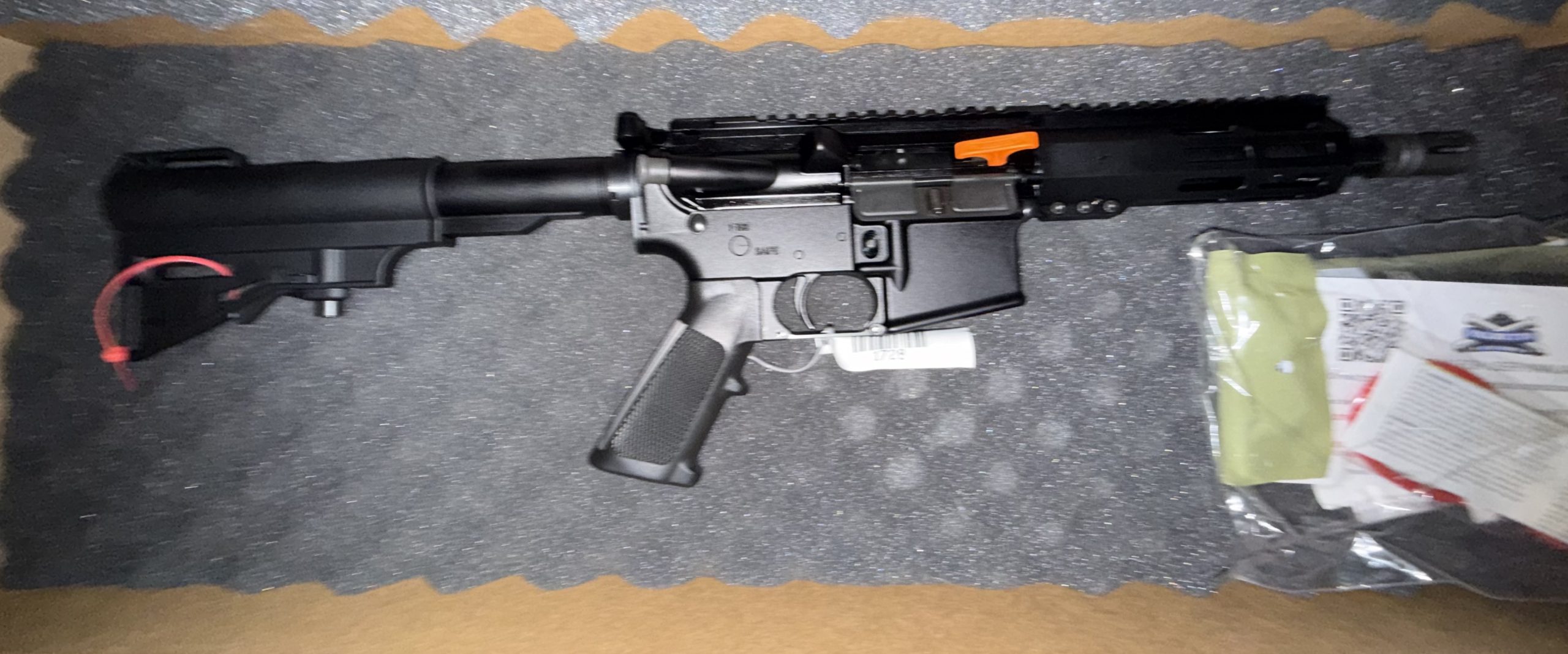 PSA 7.5" 300 Blackout Nitride 6" Lightweight M-Lok Pistol, Black - Image 2