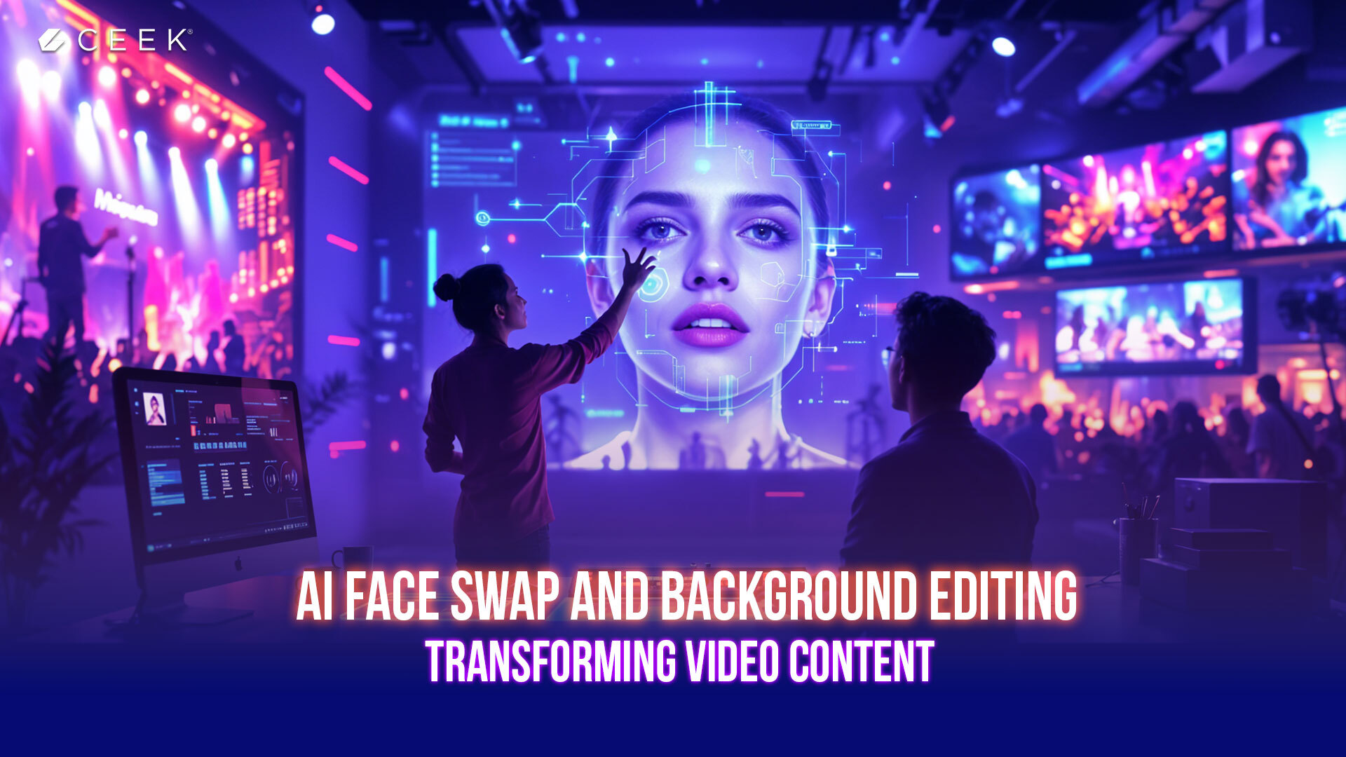 AI Face Swap and Background Editing: Transforming Video Content