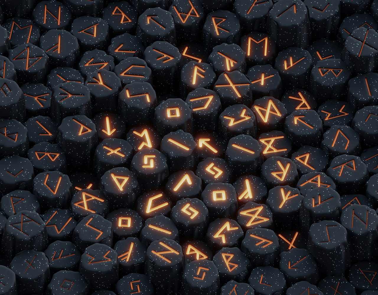 glowing runes - fantasy escape room