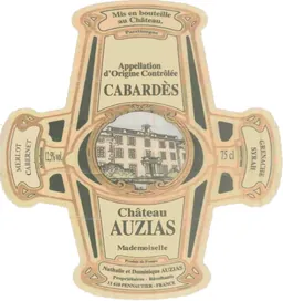 Chateau Auzias Cabardes Mademoiselle