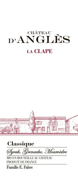 Chateau d'Angles La Clape Classique Red