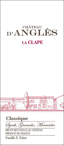 Chateau d'Angles La Clape Classique Rouge