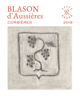 Chateau d'Aussieres Blason d'Aussieres Corbieres