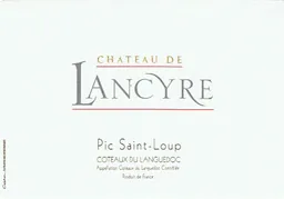 Chateau de Lancyre Pic St. Loup Le Rose
