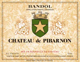 Chateau de Pibarnon Bandol Blanc