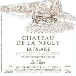 Chateau Lanegly La Clape Chateau de la Negly La Falaise