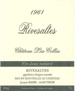 Chateau Las Collas Rivesaltes