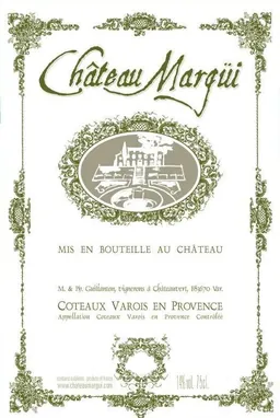 Coteaux Varois L'Or des Pierres Blanc
