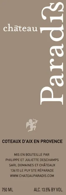 Chateau Paradis Coteaux d'Aix-en-Provence Rouge