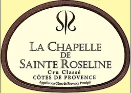 La Chapelle de Sainte Roseline Rouge