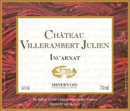 Chateau Villerambert-Julien Minervois Incarnat