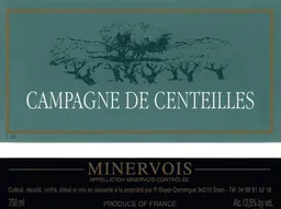 Minervois Campagne de Centeilles