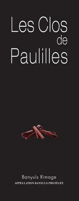 Clos de Paulilles Banyuls Rimage