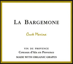 Commanderie de la Bargemone Coteaux d'Aix en Provence Cuvee Marina Rose