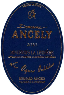 Minervois La Liviniere Les Vignes Oubliees