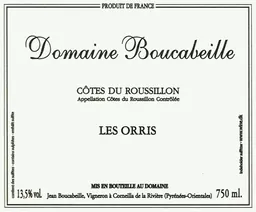 Domaine Boucabeille Cotes du Roussillon Les Orris Blanc
