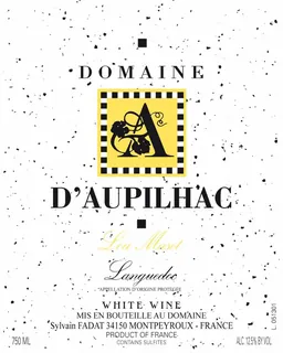 Domaine d'Aupilhac Montpeyroux Lou Maset Blanc