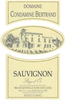Domaine de la Condamine Bertrand Dom. de la Condamine Bertrand Pays d'Oc Sauvignon Blanc