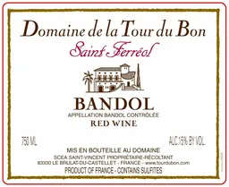 Domaine de La Tour du Bon Bandol Saint Ferreol