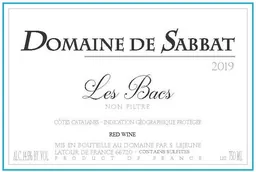 Domaine de Sabbat Les Bacs