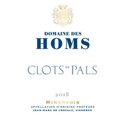 Domaine des Homs Clots de Pals Rouge