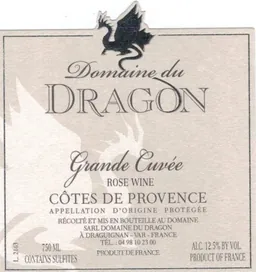 Cotes de Provence Rose Grande Cuvee