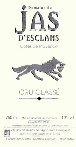 Cotes de Provence Cru Classe Rouge