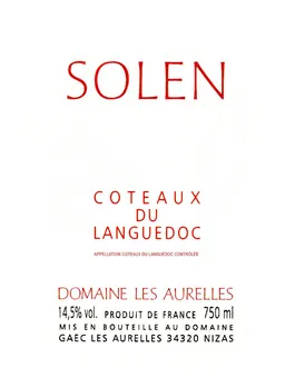 Coteaux du Languedoc Solen