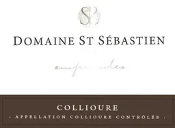 Domaine St Sebastien Collioure Empreintes Blanc