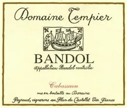 Domaine Tempier Bandol La Cabassaou