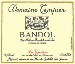 Domaine Tempier Bandol La Tourtine Rouge