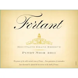Fortant Mountains Grand Reserve Pinot Noir