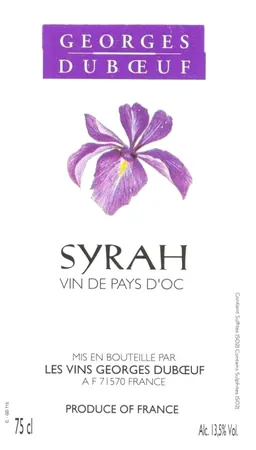 Georges Duboeuf Vin de Pays d'Oc Syrah