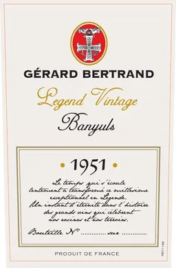 Gerard Bertrand Banyuls Legend Vintage