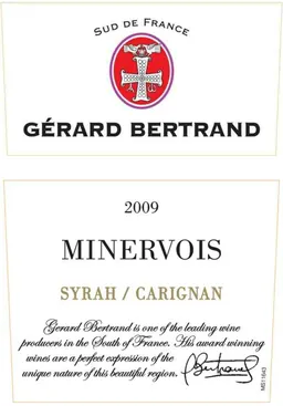 Gerard Bertrand Minervois Syrah Carignan