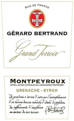 Gerard Bertrand Montpeyroux Grand Terroir