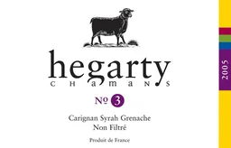 Hegarty Chamans Minervois Cuvee 3