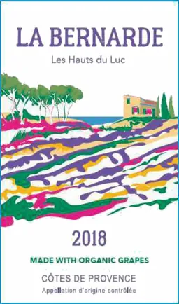 Cotes de Provence Rouge Les Hauts de Luc