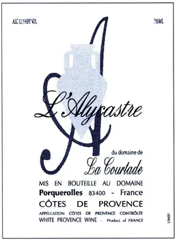 Cotes de Provence L'Alycastre Blanc