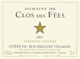 Le Close des Fees Cotes du Roussillon Villages Vieilles Vignes