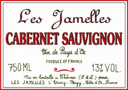 Les Jamelles Cabernet Sauvignon Vins de Pays D'Oc