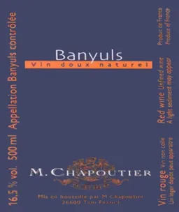 M. Chapoutier Banyuls