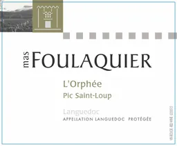 Mas Foulaquier Pic Saint-Loup L'Orphee