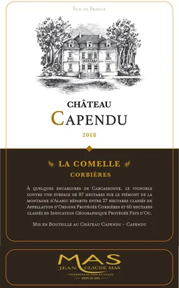 Paul Mas Reserve Corbières Chateau Capendu La Comelle