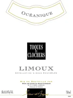 Limoux Oceanique Toques et Clochers Chardonnay