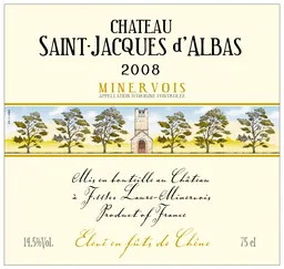 St Jacques d'Albas Minervois