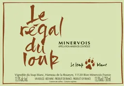 Vignoble du Loup Blanc Minervois Le Regal du Loup
